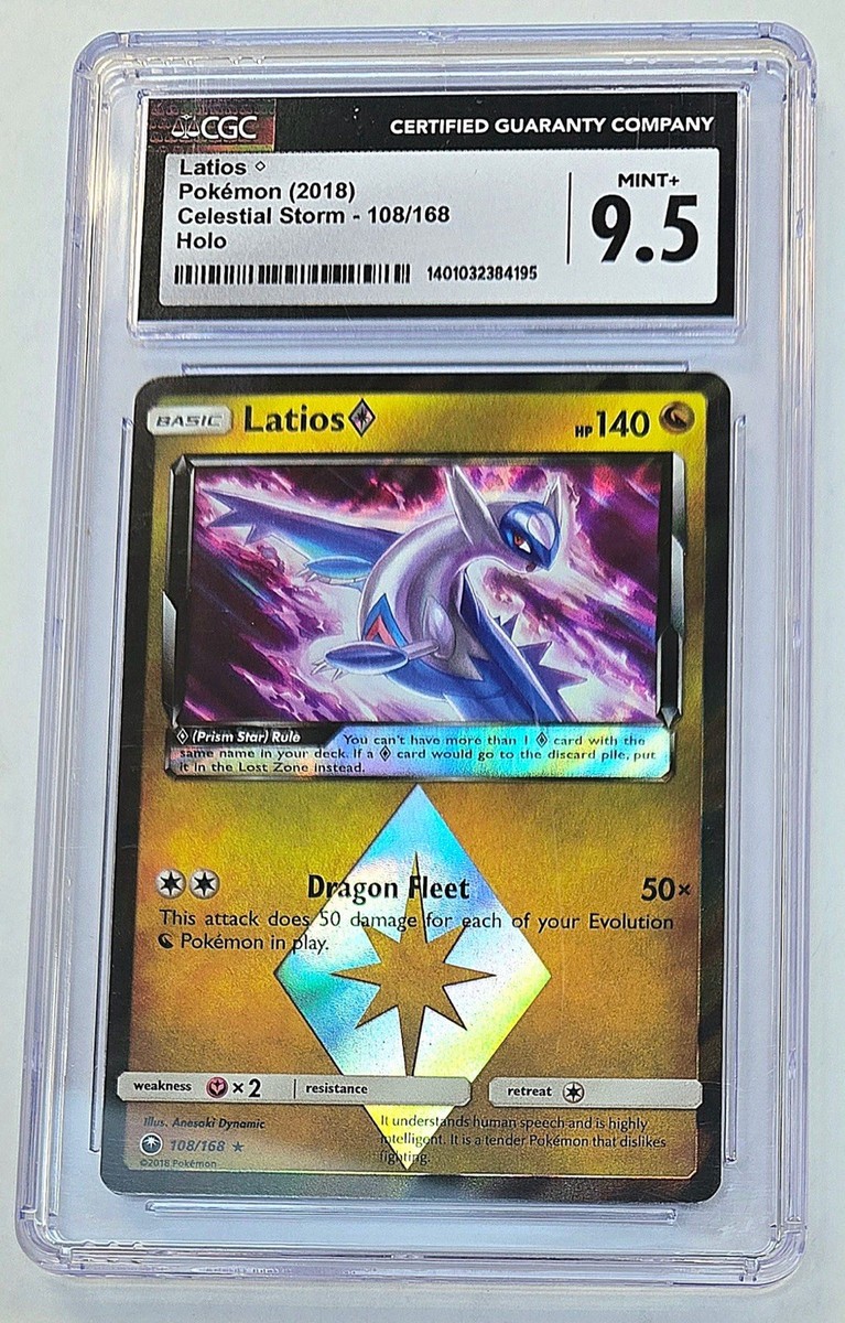 Latios Prism Star 108/168 Sm-Celestial Storm Holo for sale online