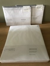 THE WHITE COMPANY Abingdon cotton-percale king size duvet cover set