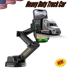 Phone Holder Mount Heavy Duty Truck Car Dashboard Windshield Long Anti-Shake US
