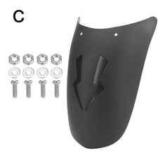 Universal Motorcycle Fender Extender Front Rear Mudguard UK