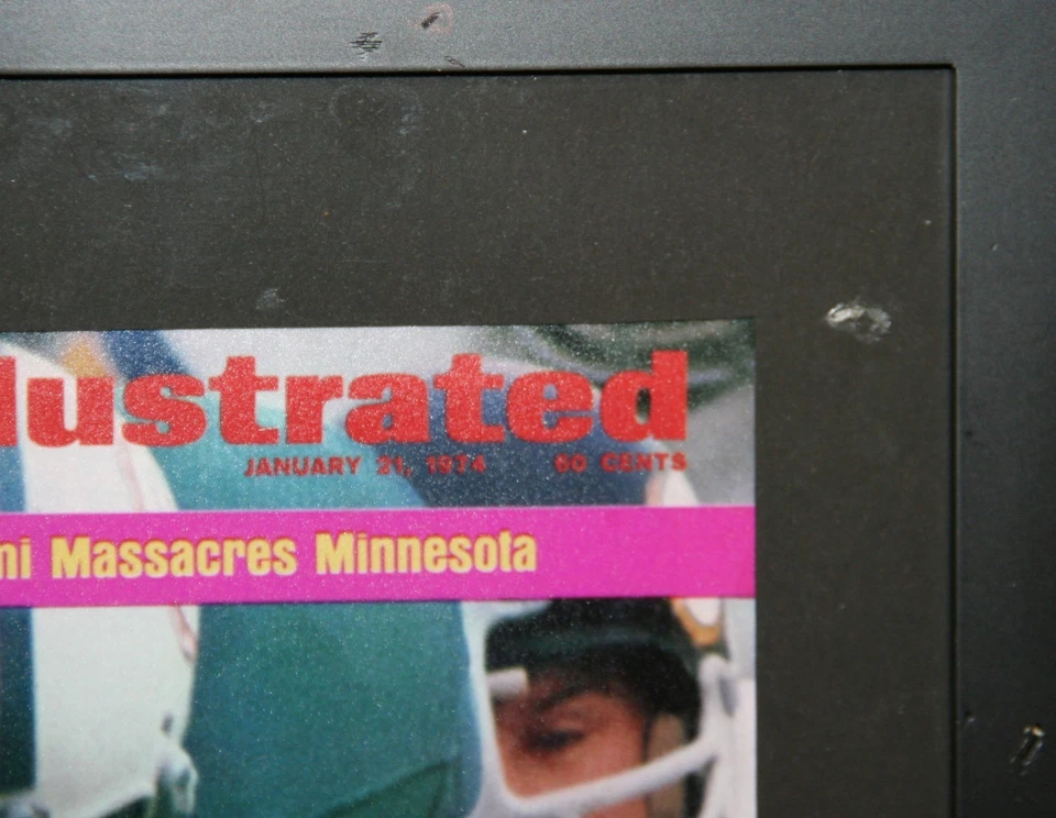 Larry Csonka Autographed Framed 11x14 Sports Illustrated Photo Dolphins JSA - Image 3 of 4