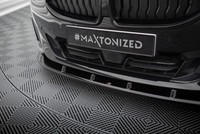Front Ansatz V.1 FüR BMW 2 Coupe G42 Frontspoiler Spoilerschwert Schwarz