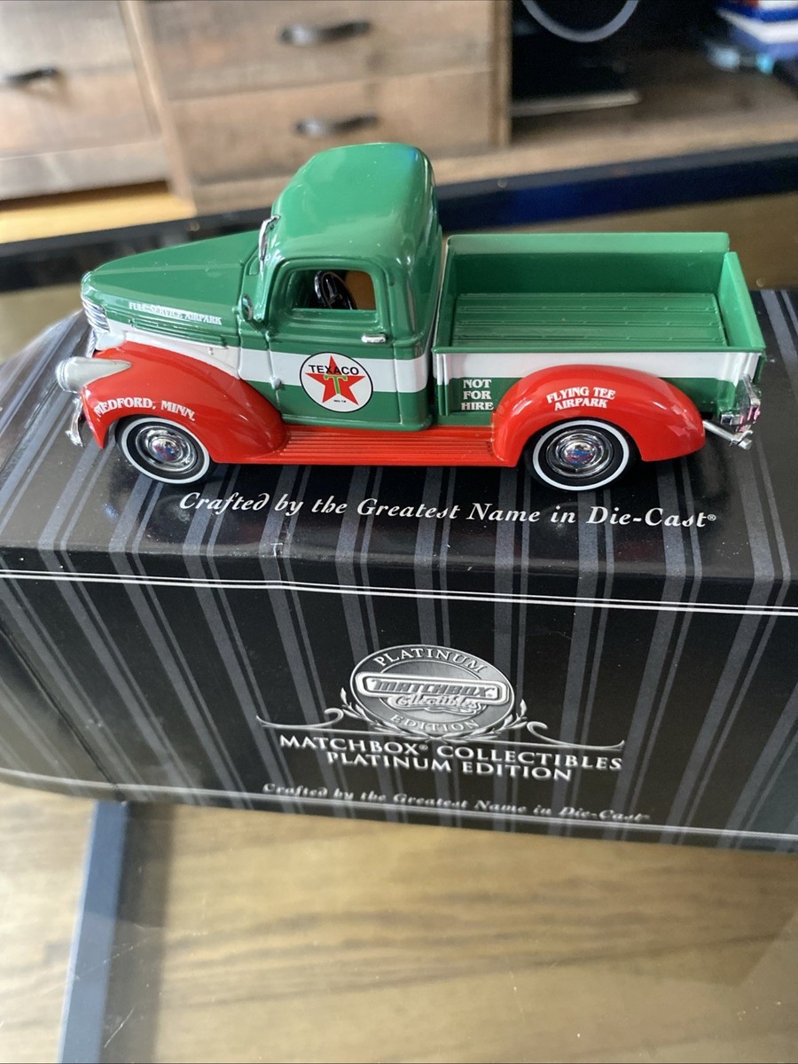MATCHBOX Platinum Edition TEXACO 1941 Chevy Pick Up Truck 92121 1