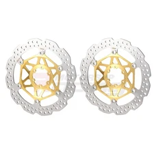 2xFront Brake Disc Rotor For Honda CRF1000 2016-2019 CRF1100 2020-2021