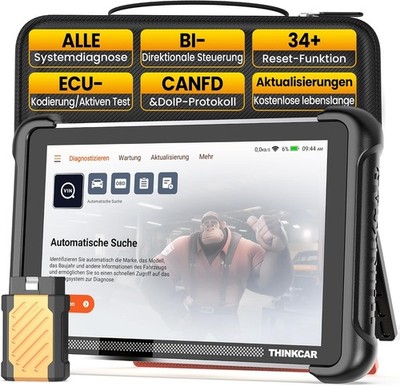 OBD2 Diagnosetool ThinkScan TK689BT 34 Resetfunktionen