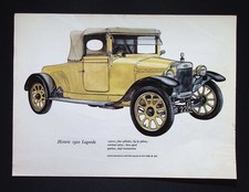 Original 1968 Kunstdruck - 1922 Lagonda von Peter Griffin - Oldtimer Oldtimer