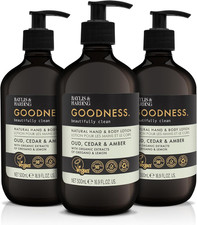 Baylis & Harding Goodness Oud, Cedar & Amber Hand & Body Lotion, 500 Ml