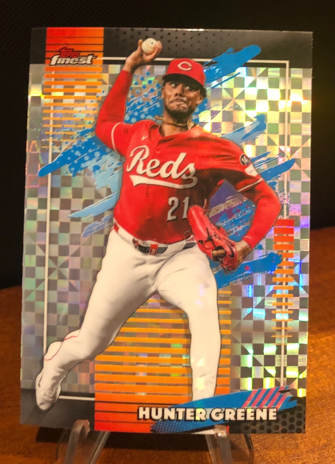 2026 Topps Finest Hunter Greene - #169 - X-Fractor Uncommon  Cincinnati Reds