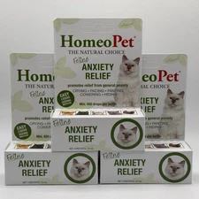 3 Pack HomeoPet Feline Anxiety Relief 15mL For Cats