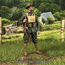 W.Britain 13061 U.S. Marine Rifleman, WWI 1917-18 (Britains)