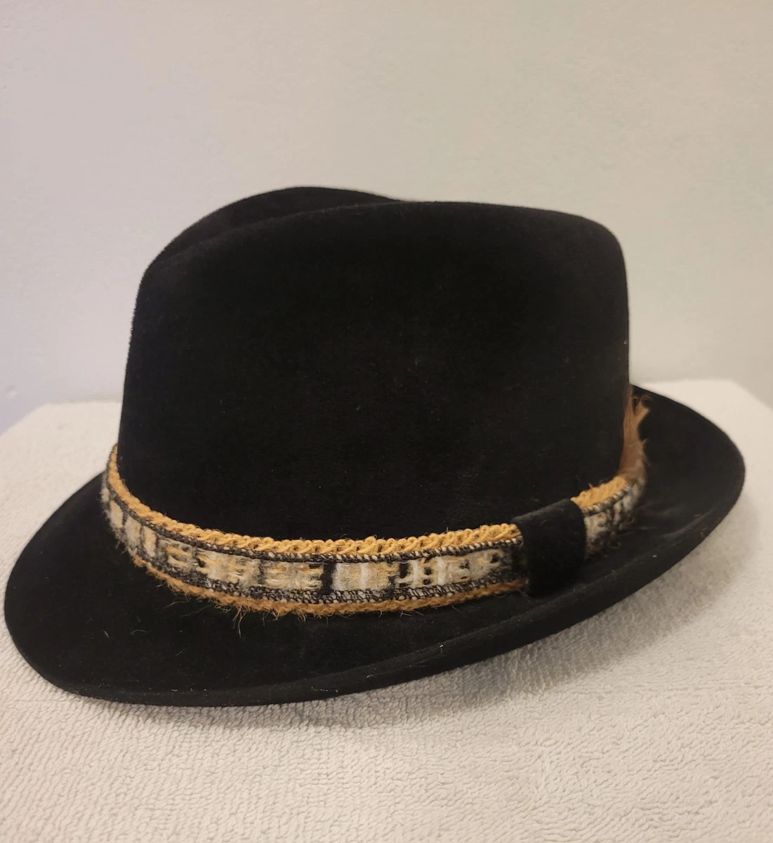 推定50年代 DOBBS guild edge hat fedra Dobbs Fedora Vintage Hats for Men for sale - eBay