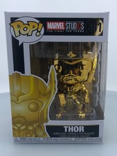 Funko POP! Marvel First 10 Years Thor Gold #381 Vinyl Figure DAMAGED BOX