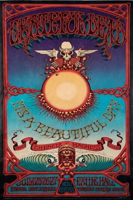 GRATEFUL DEAD CONCERT TOUR POSTER 11 x 17 (30) BUY2GET2
