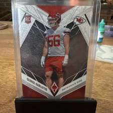 2022 Phoenix George Karlaftis Rookie Onyx 1/3 SSP RC #170 Rare!
