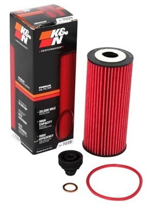  Premium Oil Filter: 20,000 Mile Engine Protection, High Capacity/High 
