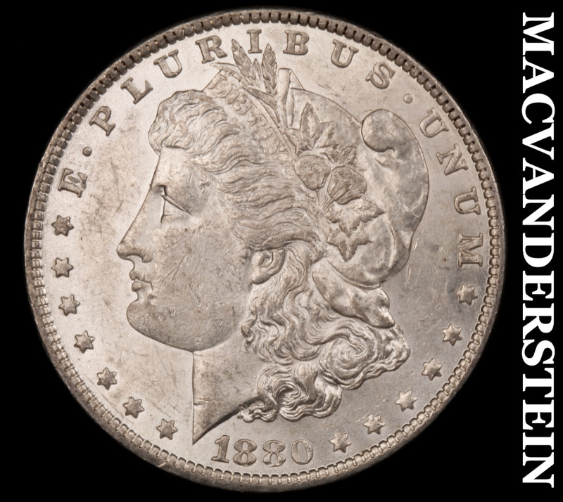 1880-O Silver Morgan Dollar - Scarce  High Grade  Semi-key  Better Date  #M442