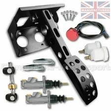 UNIVERSAL BRAKE TOP MOUNTED HYDRAULIC PEDAL BOX KIT – SPORTLINE 1-PEDAL DUAL CYL
