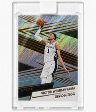 VICTOR WEMBANYAMA STARDUST REFRACTOR ENCASED ...