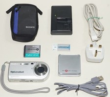Sony CyberShot DSC-P100 5.1MP Digital Camera Carl Zeiss Lens 64MB Memory Stick