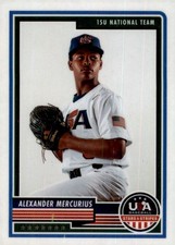 2023 Panini Stars & Stripes USA Baseball #33 Alexander Mercurius