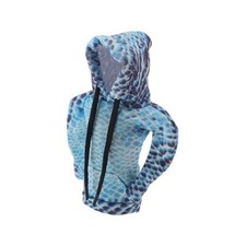 Gear Shift Knob Cover Car Shift Knob Hoodie Blue Polyester 6.3"x5.12" 1Pc