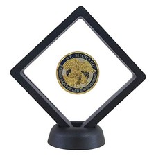 Challenge Coins Display Stand, Medallion Jewelry Specimen Holder, Military 