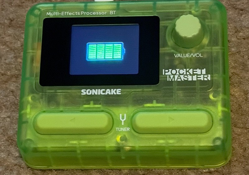SONICAKE Pocket Master Guitar Modeling IR Cabinets Simulation Multi-Effects