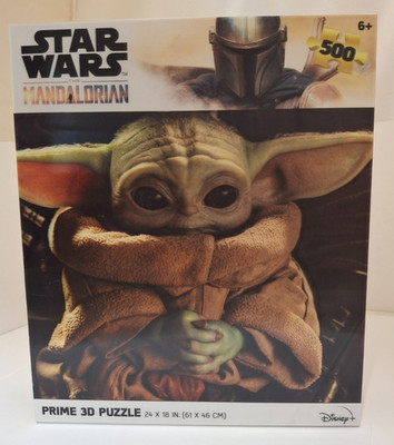 BABY GROGU 500 pcs. 3D Puzzle ''Star Wars The Mandalorian Disney+ (24inx18in)