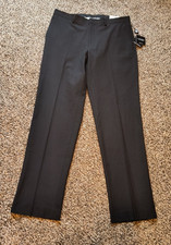 Ralph Lauren Slim Fit Black Stretch Dress Pants Men's Size 34W x 32L NEW