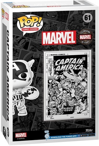 FUNKO POP! Comic Cover: Marvel's 85th - Captain America [New Toy] Vinyl Figure