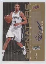 2009-10 Upper Deck Signature Collection George Hill #141 Auto y6z