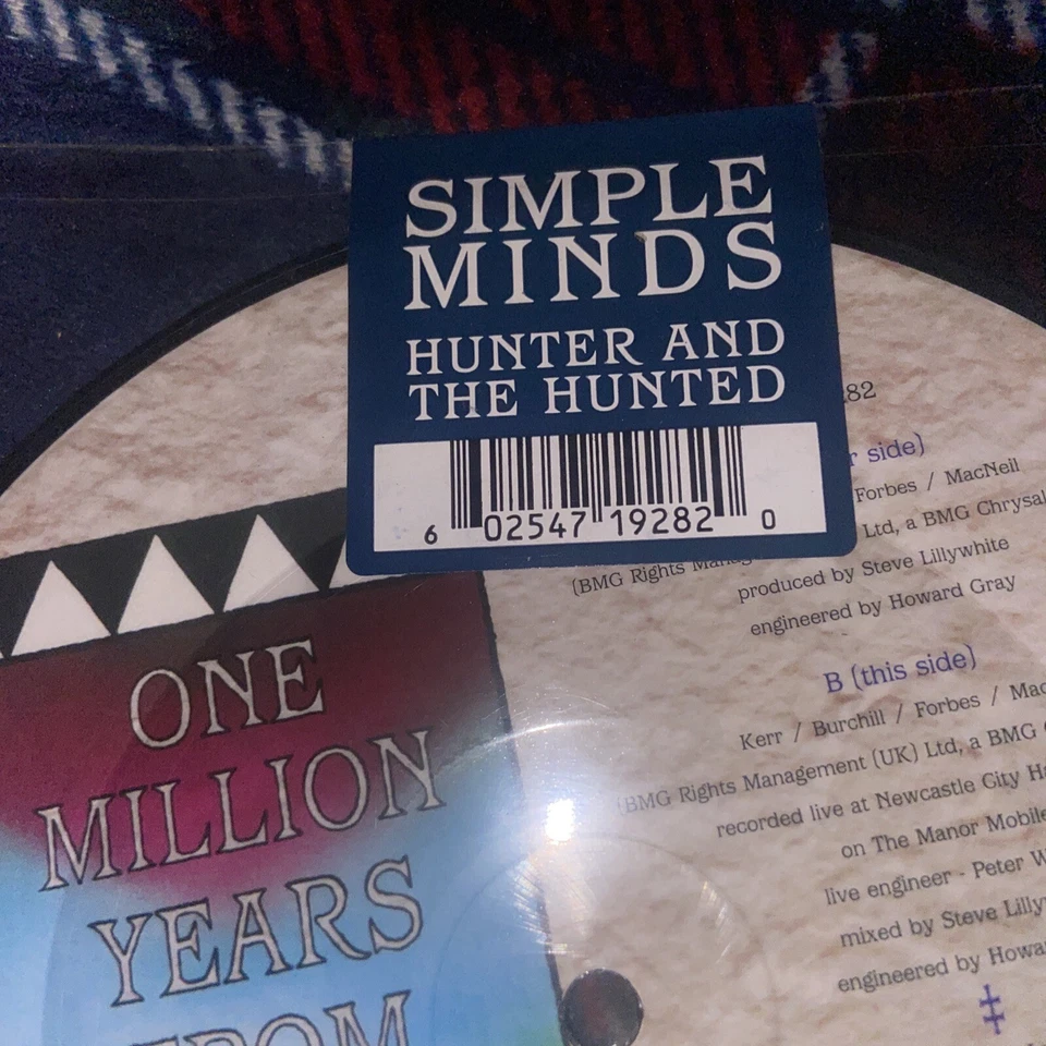 RSD Simple Minds 7" Picture Vinyl Waterfront Record Store Day 2015 New SEALED - Image 4 of 4