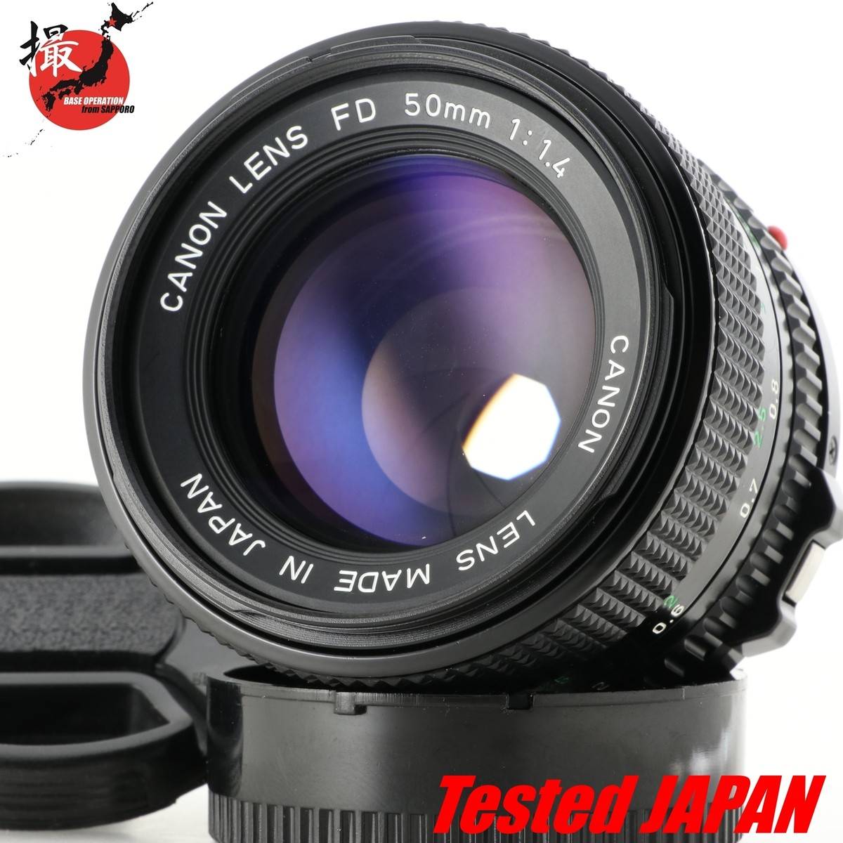 Tested [MINT w/ Cap] Canon New FD NFD 50mm f1.4 Standard MF