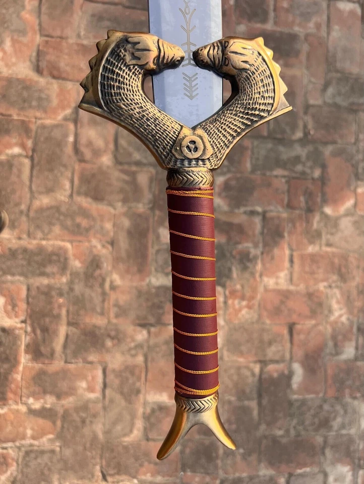 Wonder Woman God Killer Sword ,Carbon Steel Blade with Leather -Wrapped Handle - image 4 of 4