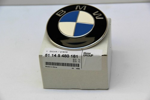 BMW 1500-2002 E12 E23 E21 FRONT HOOD LOGO BADGE EMBLEM GENUINE OEM BMW 1966-1986 - Picture 2 of 8