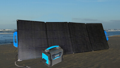 solar power station 1000w mit Solarpanel Ocean Cross SPS 1000