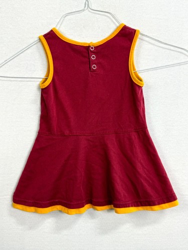 NFL Washington Commanders American Football Team Dress 2T Maroon Cotton Pullover - Picture 4 of 7