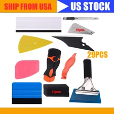 29pcs/set Window Tint Tools Car Film Tinting Scraper Squeegee Vinyl Wrap Install