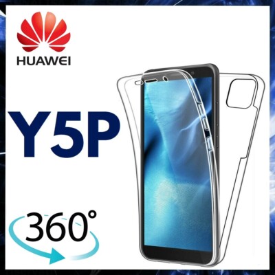 CASE For HUAWEI Y5P TRANSPARENT TPU CLEAR SILICONE 360 PHONE ULTRA SLIM COVER