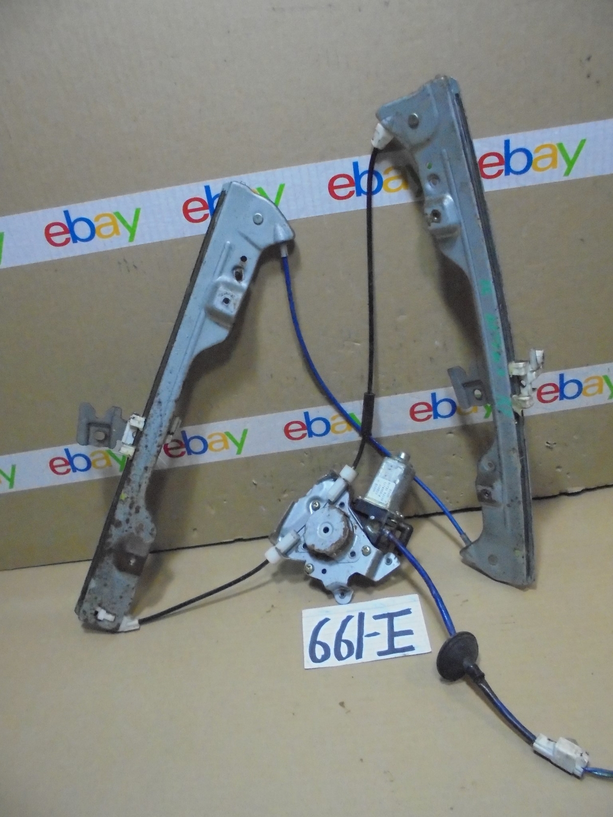 02 - 06 NISSAN ALTIMA Front PASSENGER Side Window Regulator W/ Motor #661-E