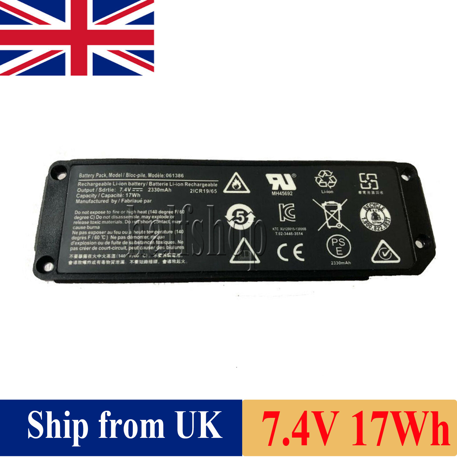 Battery For Bose SOUNDLINK Mini Speaker one I 061384 061386 061385