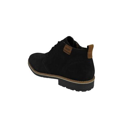 Rieker Botines Con Cordones - Jeans/schwarz-kiesel/azul