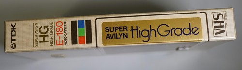 1980 TDK Super Avilyn HG (180 min) High Grade, 3-hour VHS tape, sealed - Afbeelding 6 van 6