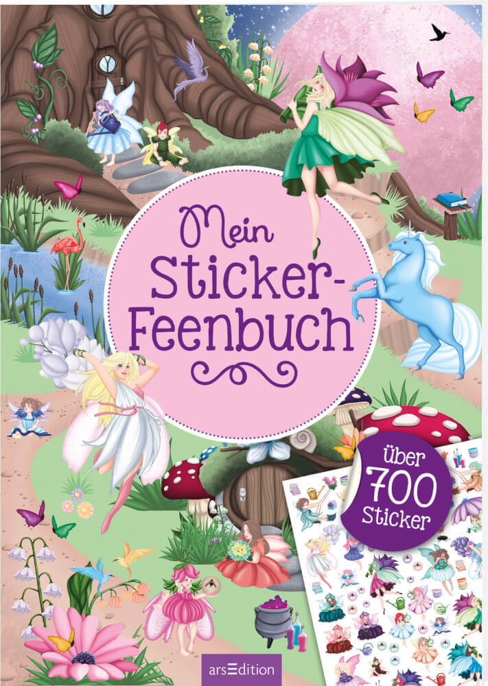 Thumbnail - Ars Edition - Mein Sticker-feenbuch, Broschüre, 24 Seiten, Ab 4 - 6