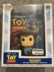 Funko Pop! Video Game/Art/Movie Cover with case: Pixar - Woody - Amazon (AM)...