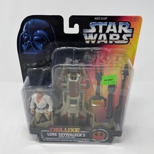 Star Wars Deluxe Luke Skywalker's Desert Sport Skiff The Power Of The Force 1996