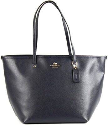 COACH Crossgrain Leather Tote 40 ブラック cj844_blk_a3_wid_1500_hei_1500