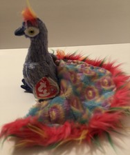 peacock beanie baby value