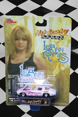 Hot Country Steel Die Cast Car LeAnn Rimes 1998 Nascar  Commitment Racing