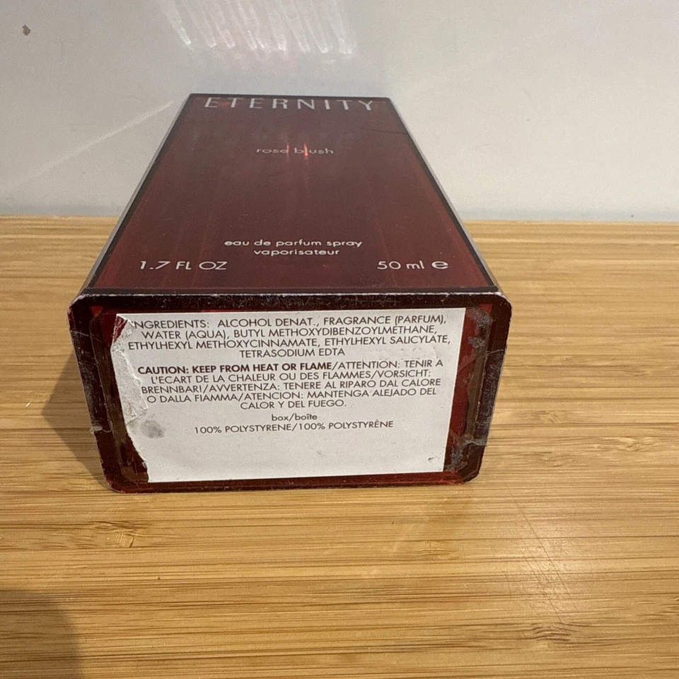 Eternity Rose Blush Eau de Parfum Spray Perfume Mujer Calvin Klein 1.7 fl oz Foto 2 de 4